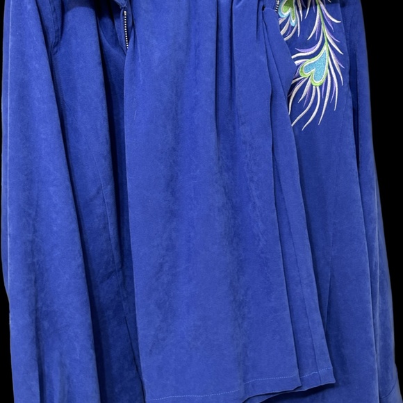 Bob Mackie Wearable Art Blue 2-Piece Suit Size Medium - Picture 3 of 3